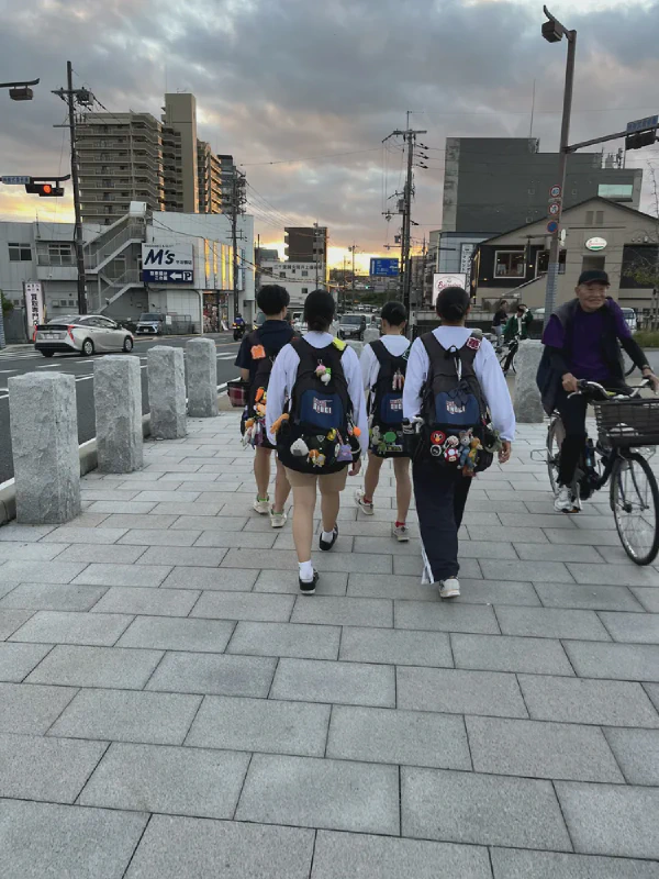 学生放学